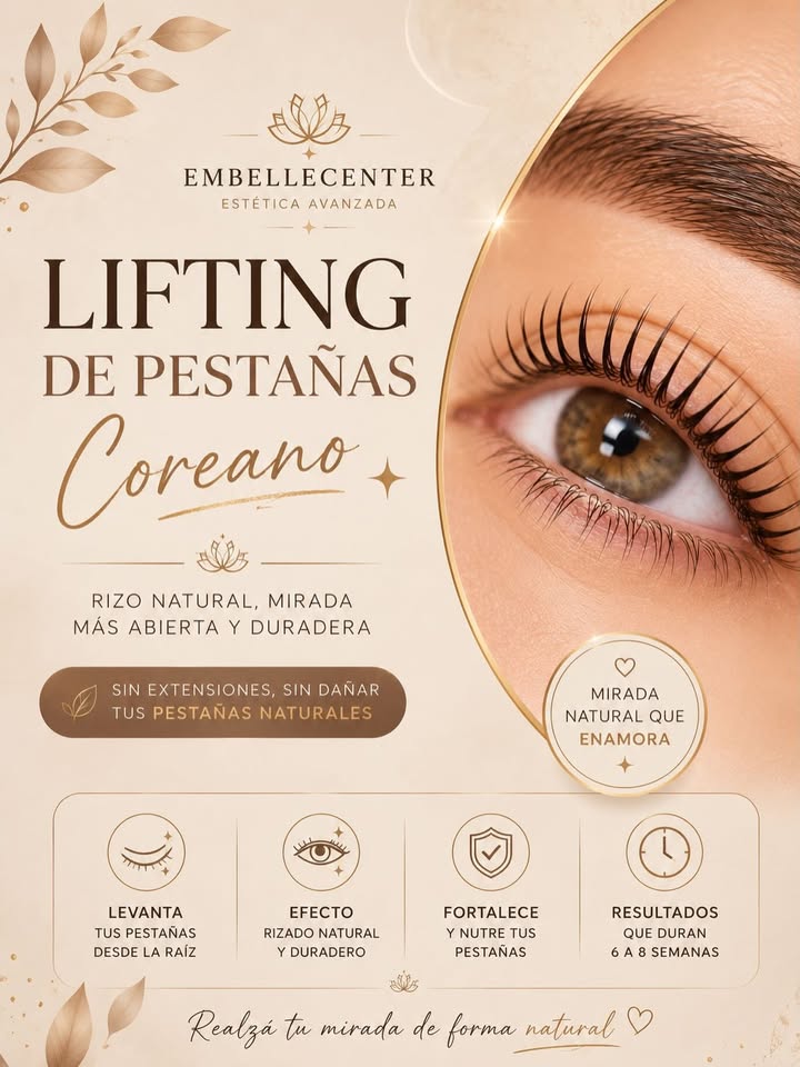 Lifting de pestañas en Embellecenter San Luis